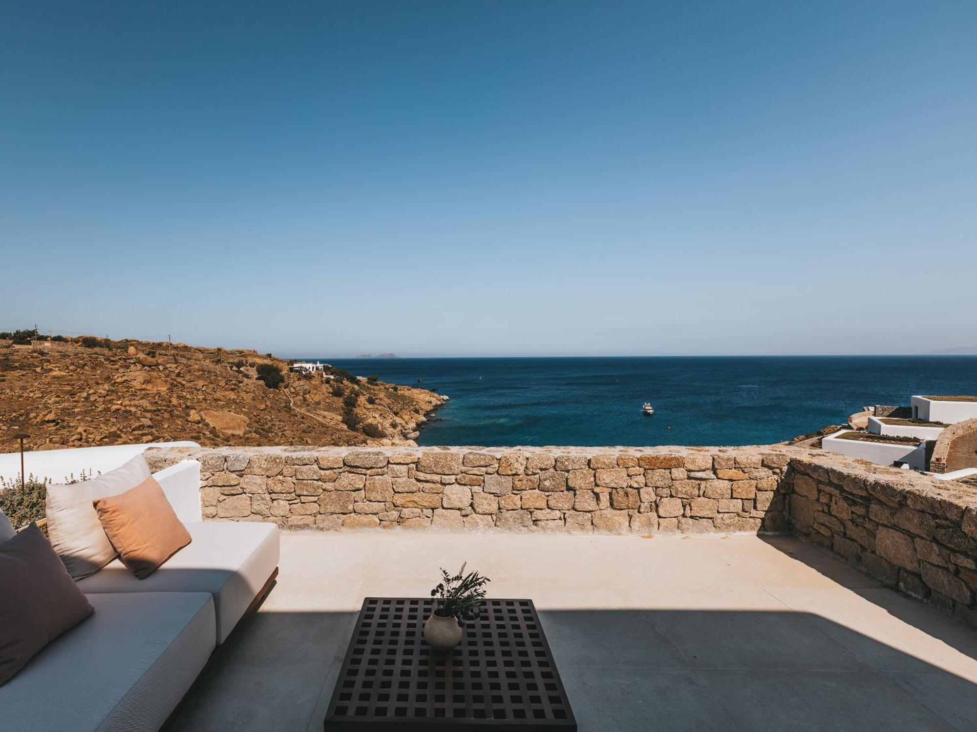 Cali Mykonos Hotel Kalafatis Bagian luar foto