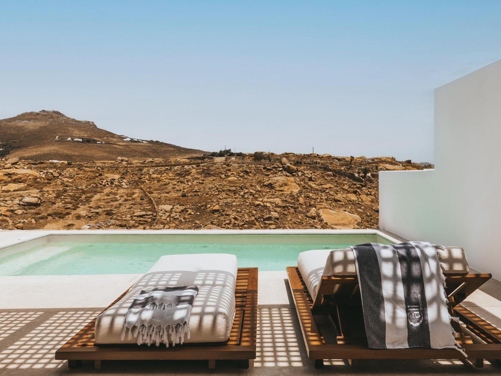 Cali Mykonos Hotel Kalafatis Bagian luar foto