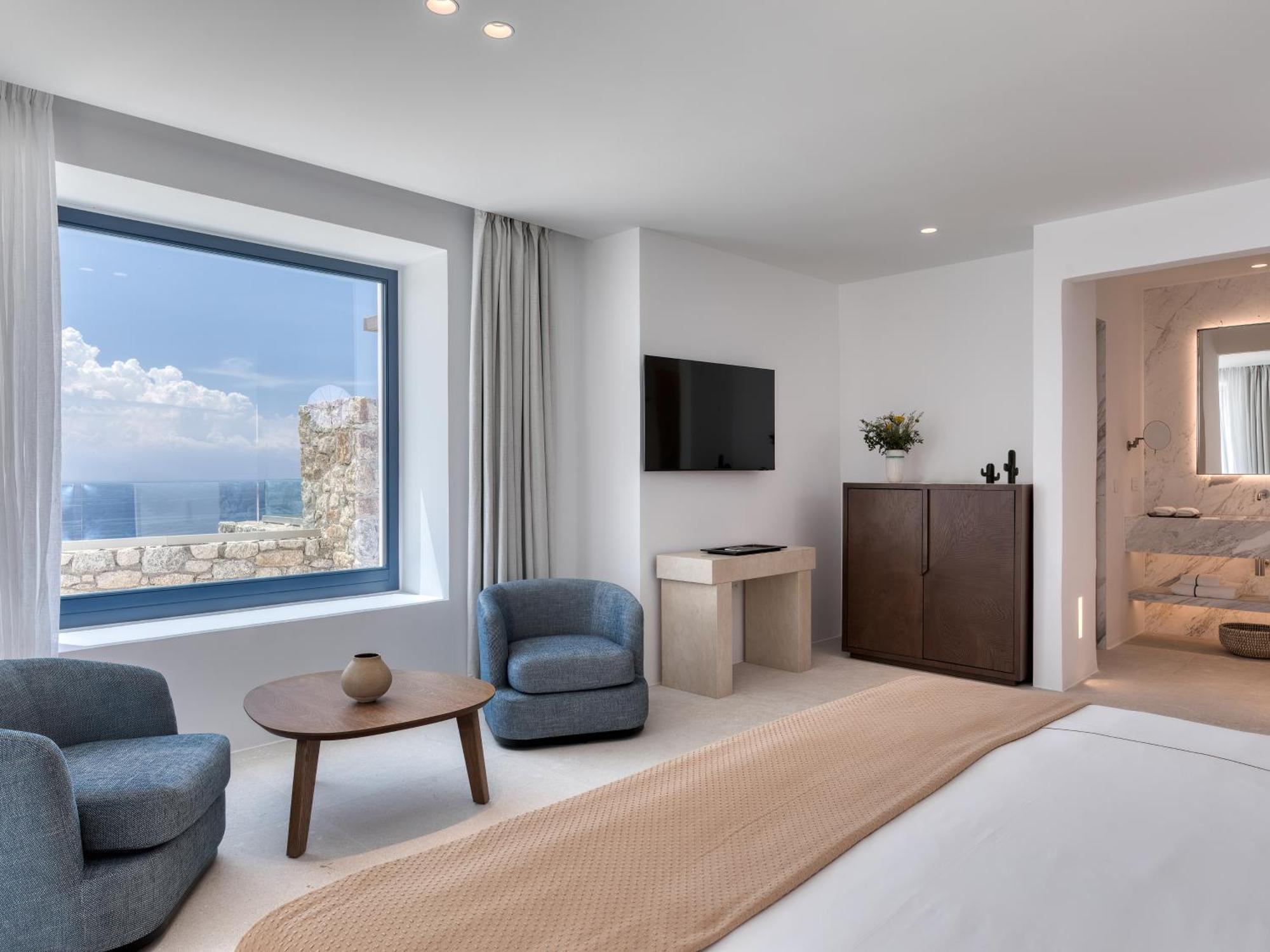 Cali Mykonos Hotel Kalafatis Bagian luar foto