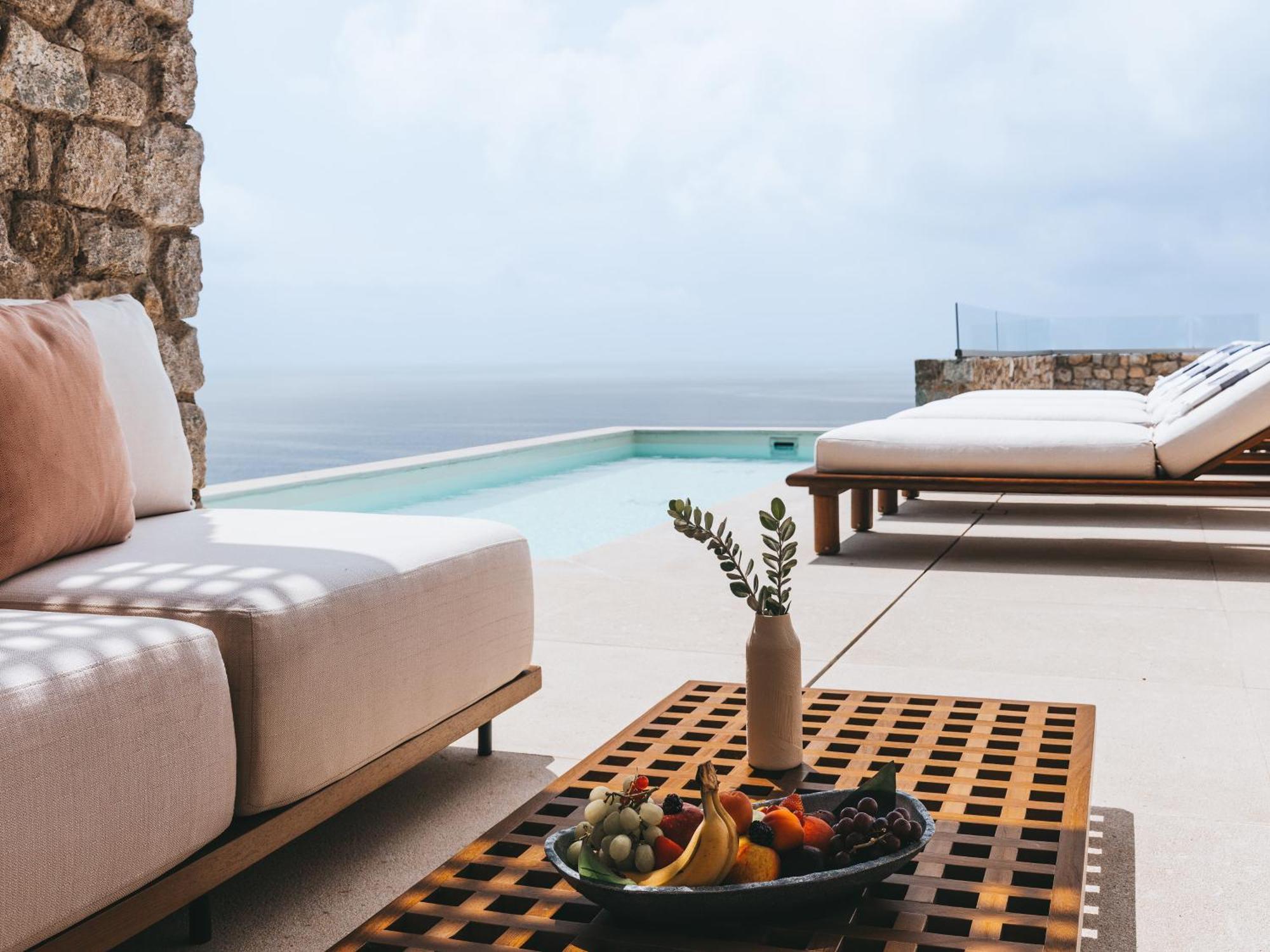 Cali Mykonos Hotel Kalafatis Bagian luar foto