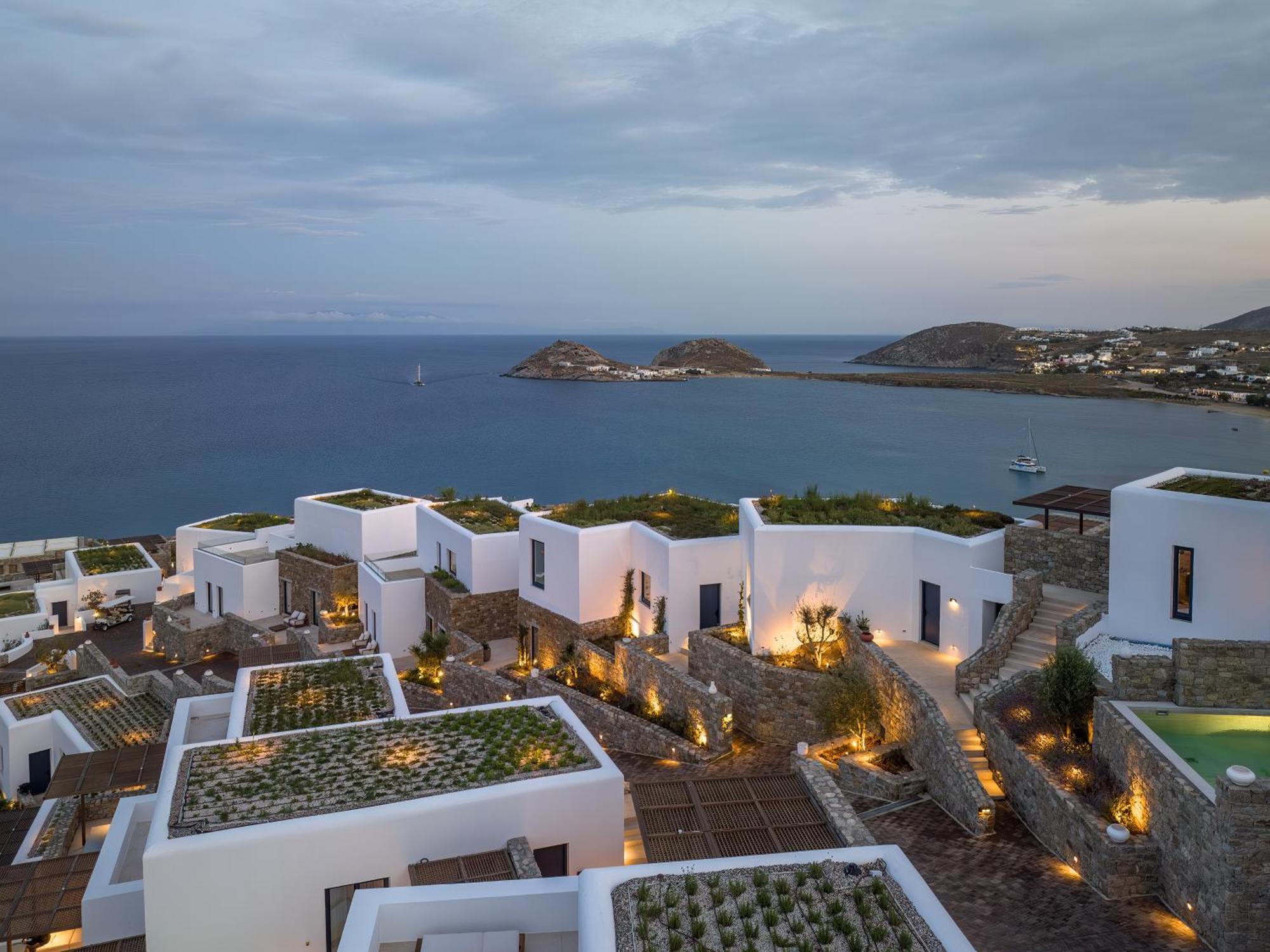 Cali Mykonos Hotel Kalafatis Bagian luar foto