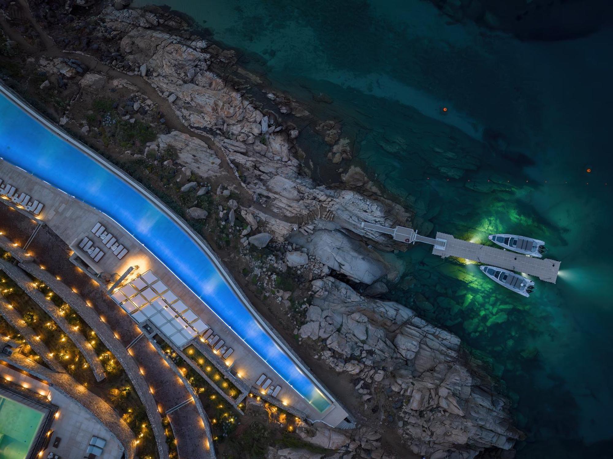 Cali Mykonos Hotel Kalafatis Bagian luar foto
