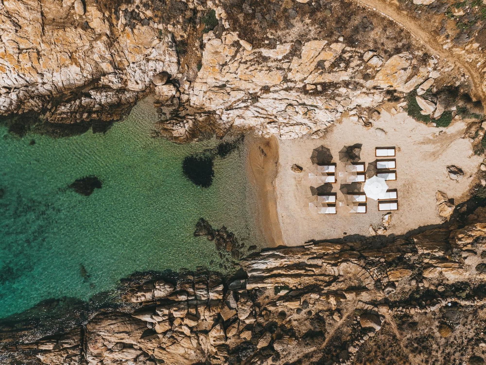 Cali Mykonos Hotel Kalafatis Bagian luar foto
