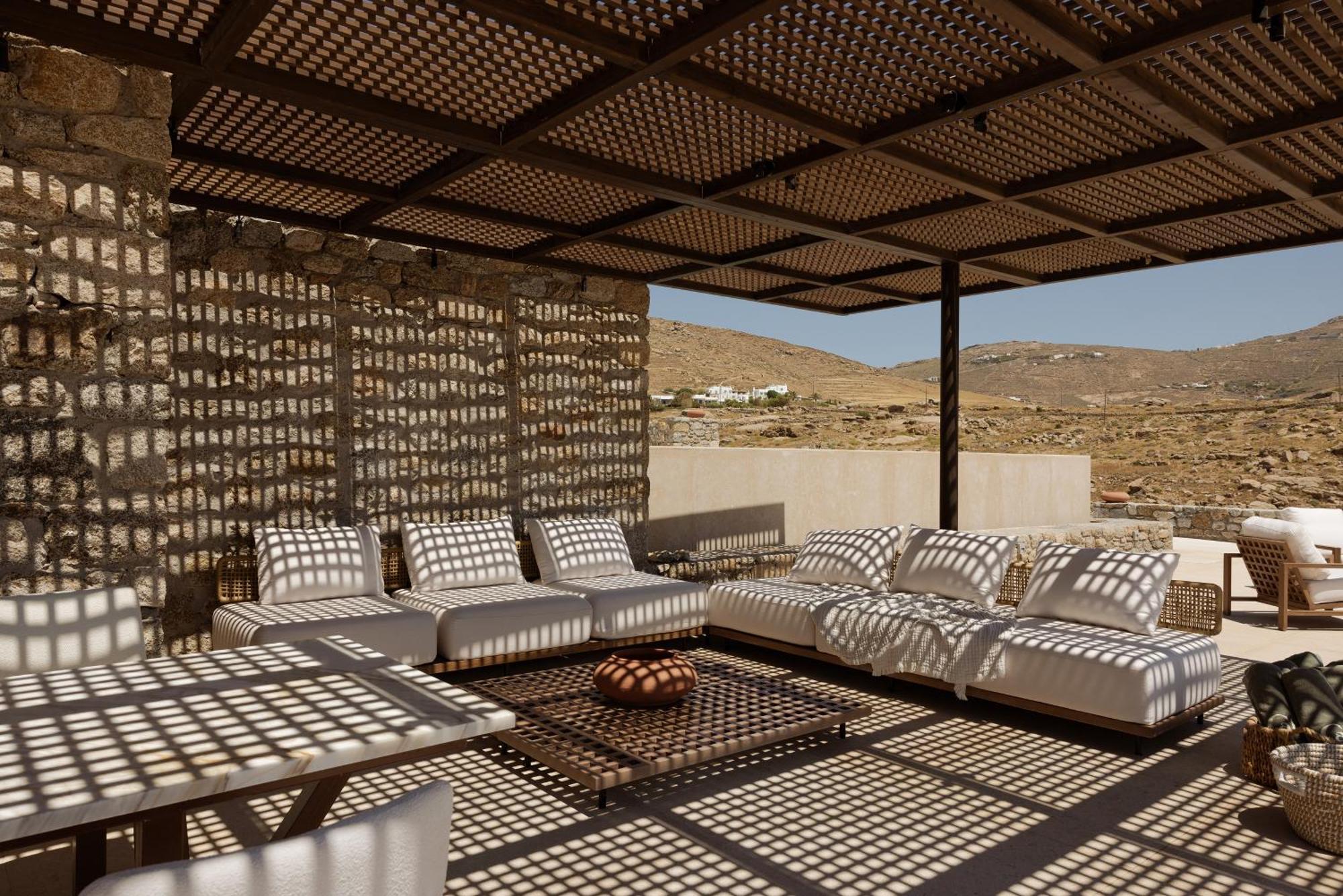 Cali Mykonos Hotel Kalafatis Bagian luar foto