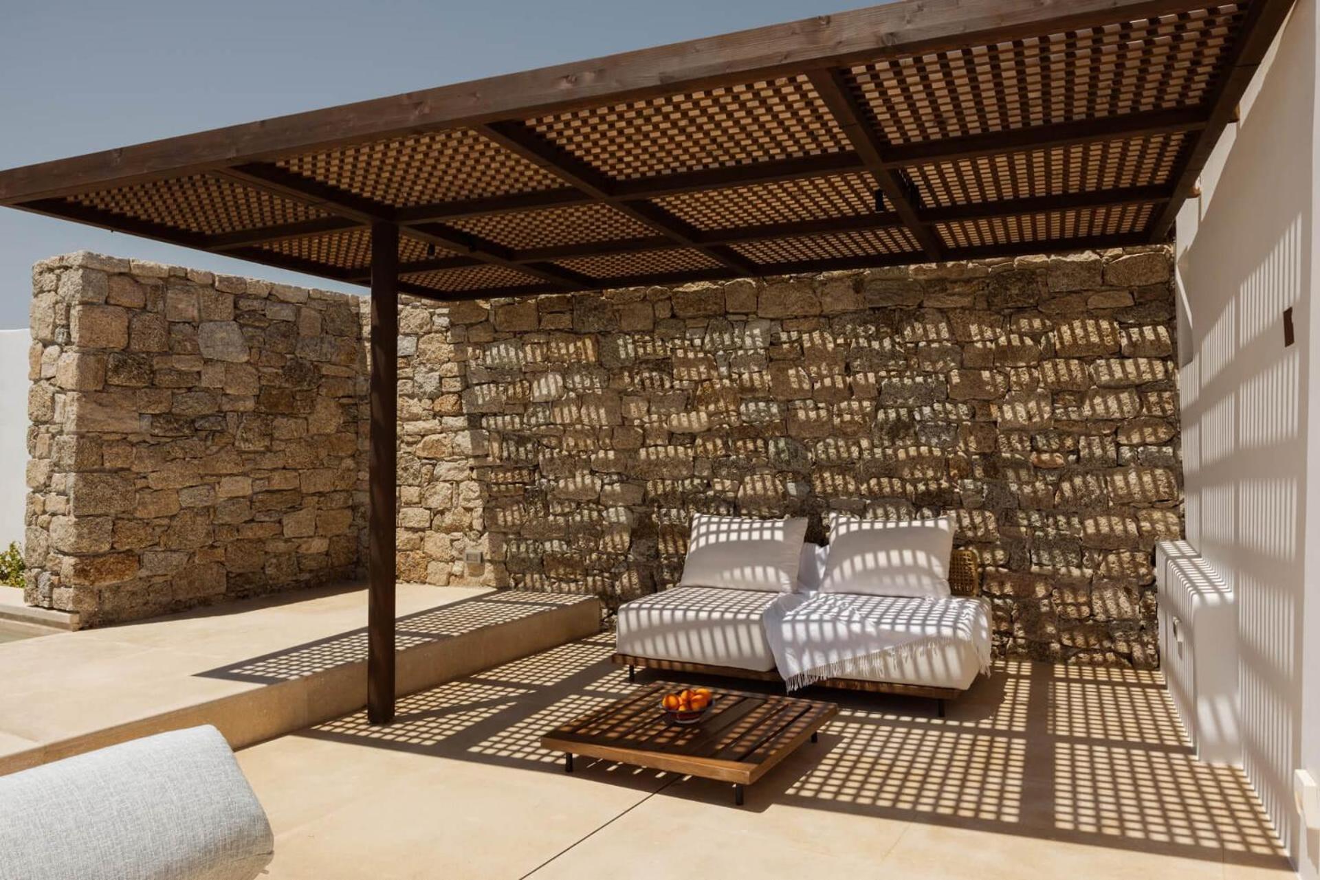 Cali Mykonos Hotel Kalafatis Bagian luar foto