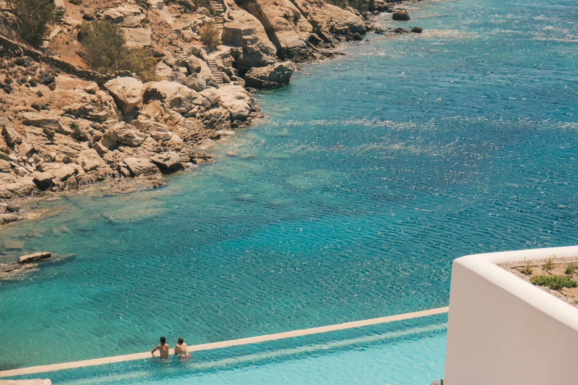 Cali Mykonos Hotel Kalafatis Bagian luar foto