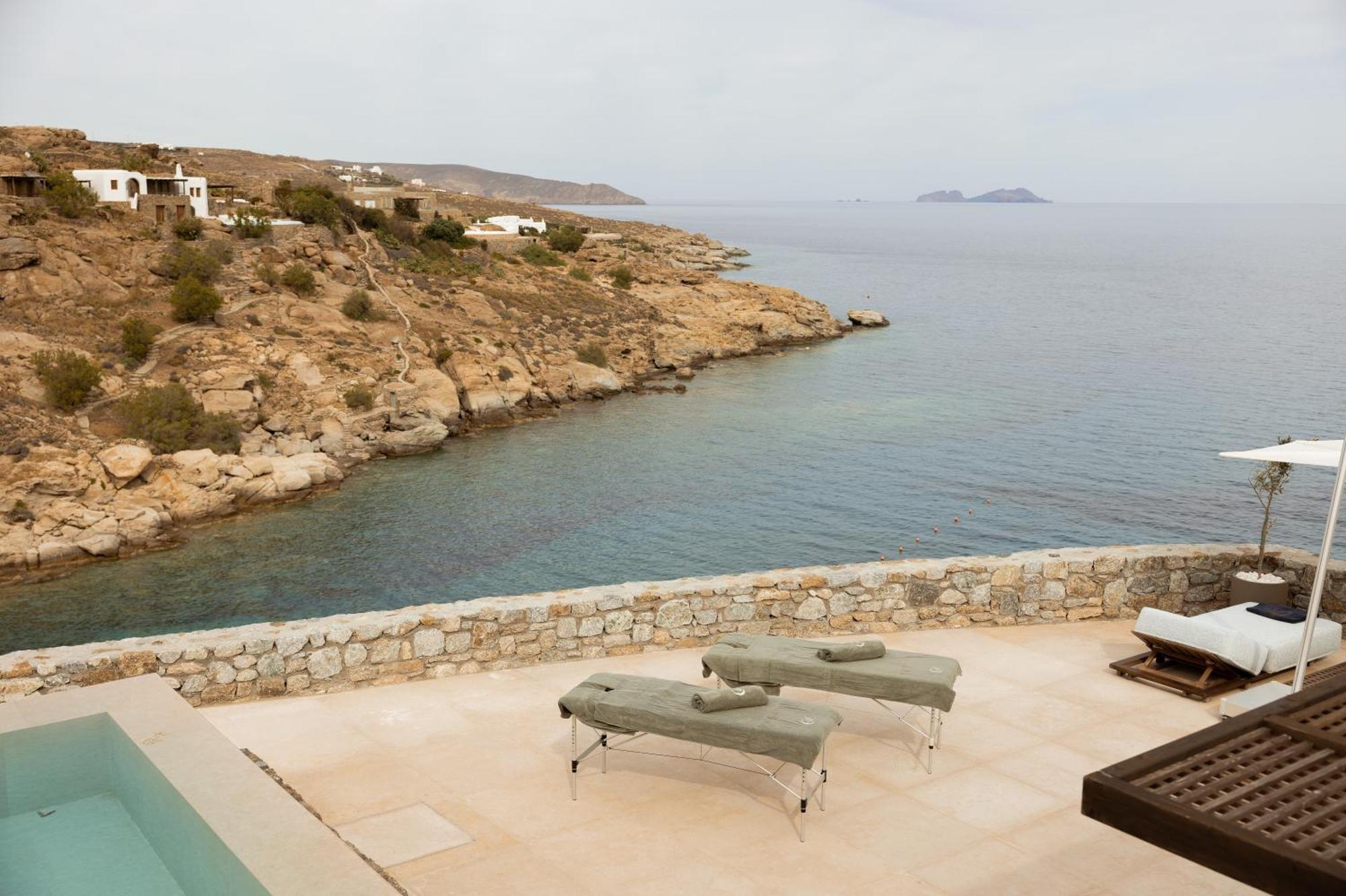 Cali Mykonos Hotel Kalafatis Bagian luar foto